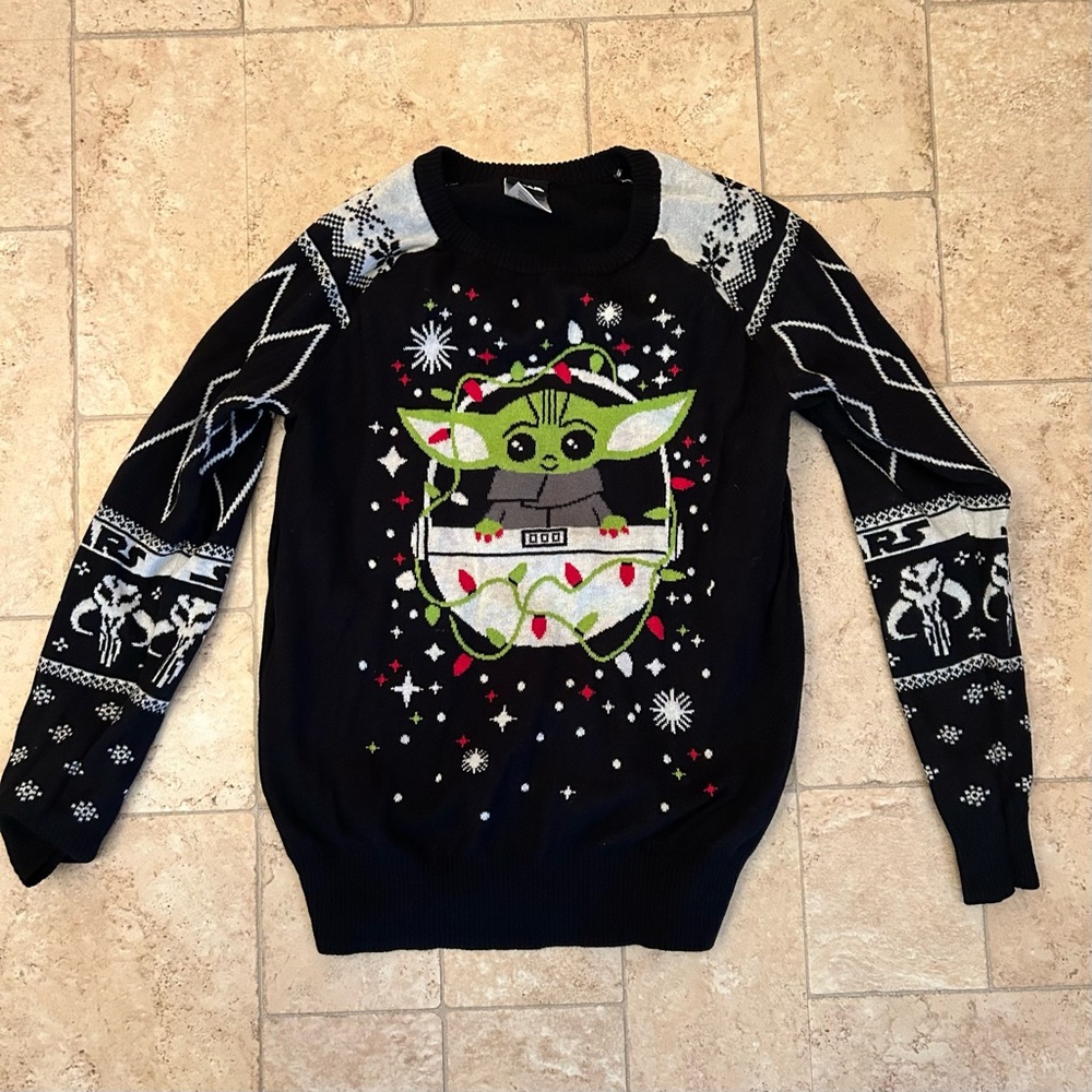 Baby Yoda Ugly Xmas Sweater